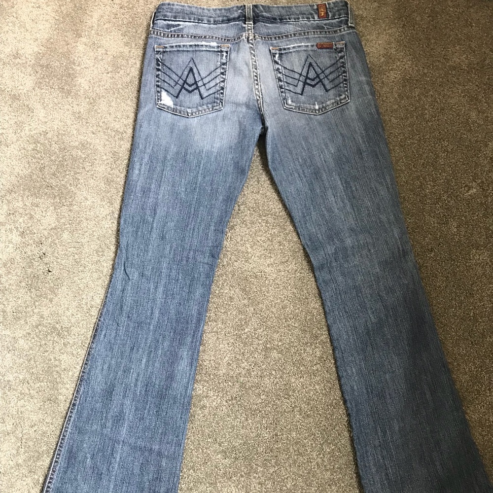 100 % Authentic 7 For All Man Kind A-Pocket Jeans